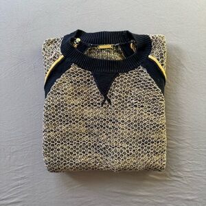 Rebecca Minkoff Lattice Stitch Crew Sweater